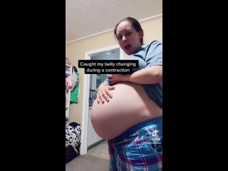 pregnant contraction